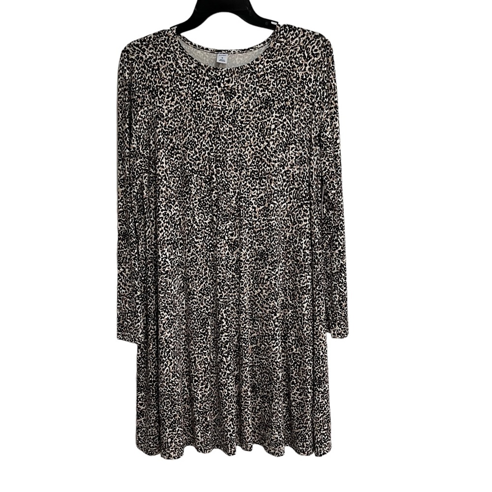 NWT old navy animal print dress size M